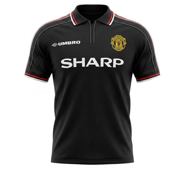 Manchester united third jersey mens retro shirt 1998-1999